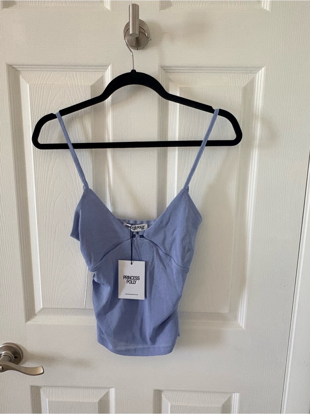 Princess Polly Blue Camisole. NWT Size 4 - Picture 2 of 6